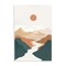 Stupell Industries Boho Mountain Valley Wall Plaque Art Design by Omar Escalante